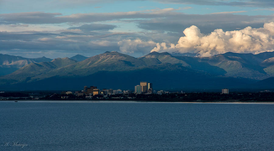City of Anchorage  Photograph by Andrew Matwijec