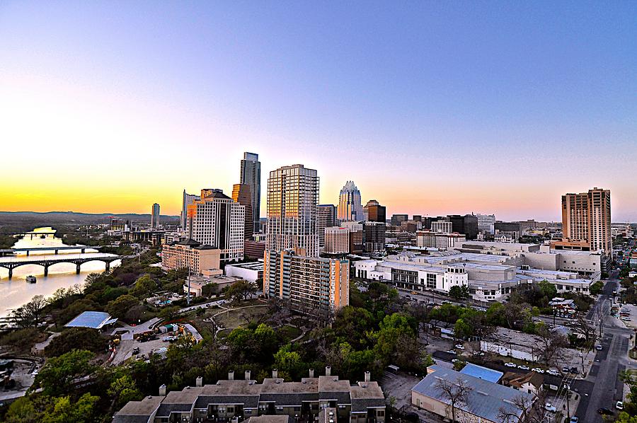 City of Austin Texas  Photograph by Kristina Deane