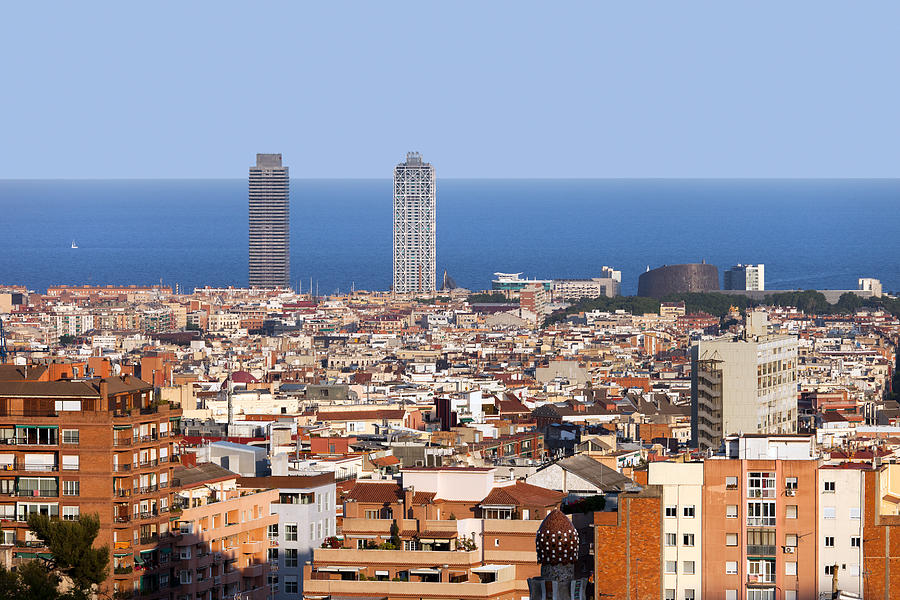 City of Barcelona Photograph by Artur Bogacki