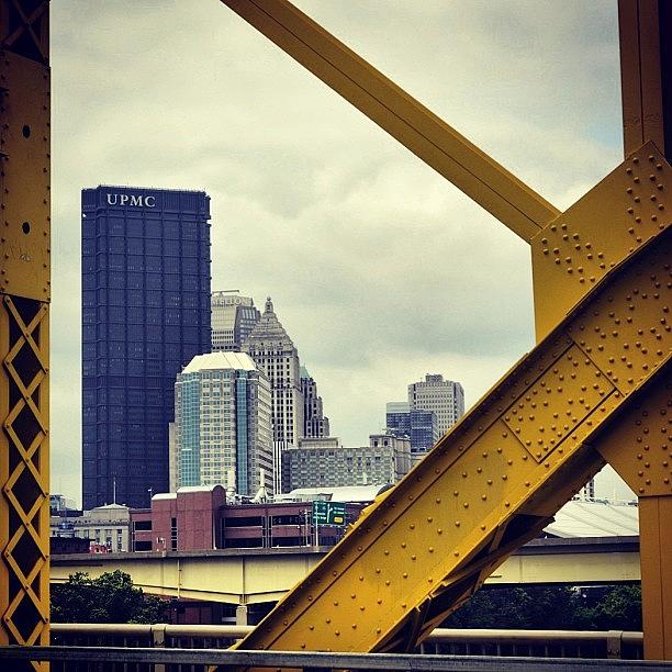 Pittsburgh Photograph - City Of Bridges #pittsburgh #latergram by Miranda Johnson