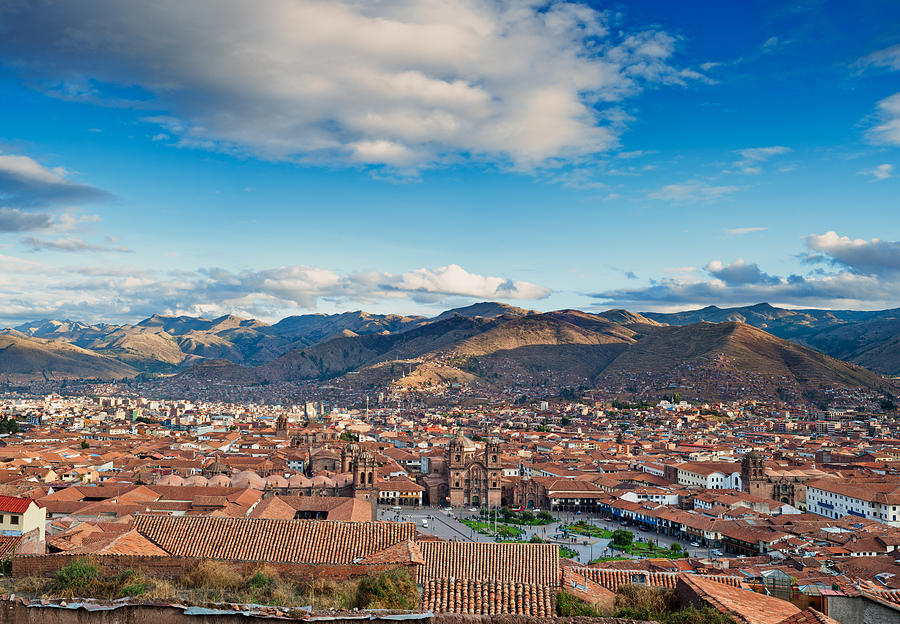 City of Cuzco Photograph by U Schade