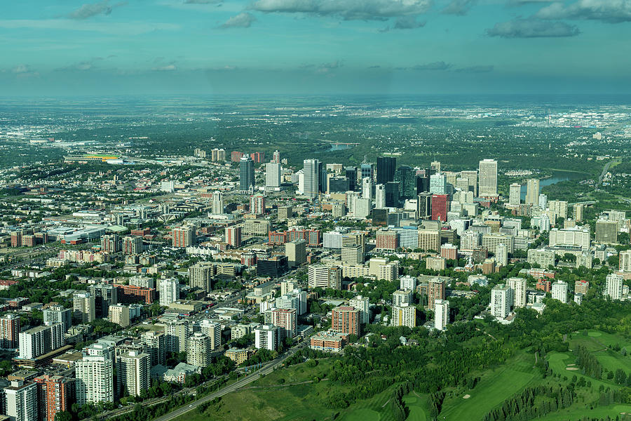 City Of Edmonton Photograph by Kyle Davies - Fine Art America