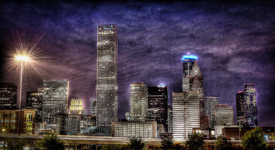 CIty of Houston Skyline Photograph by David Morefield
