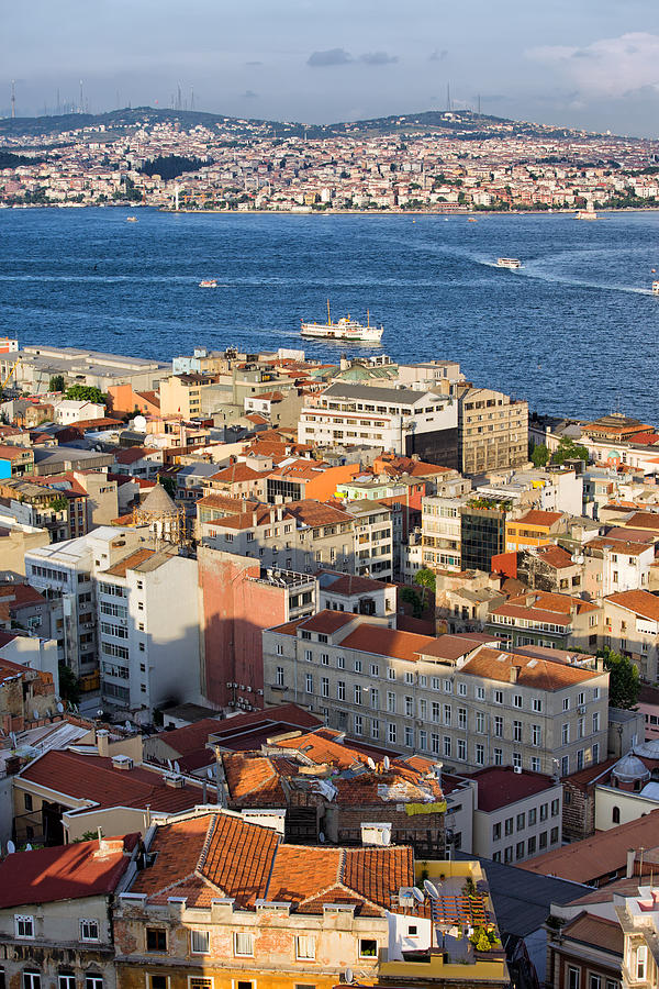City of Istanbul from Above Photograph by Artur Bogacki