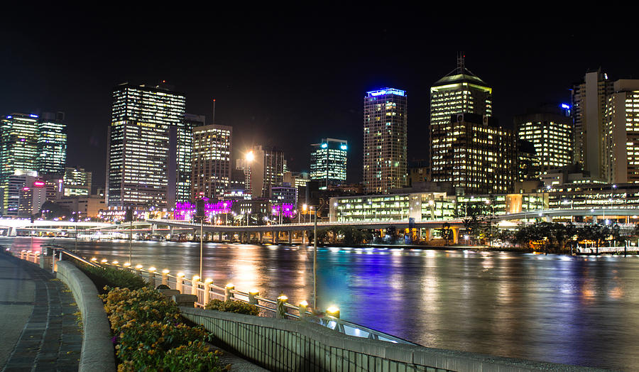 City Of Light Brisbane Photograph