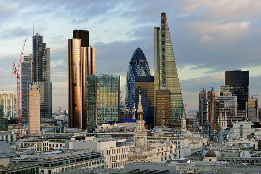 City Of London Brand New Skyline 2014 Photograph by Vladimir Zakharov