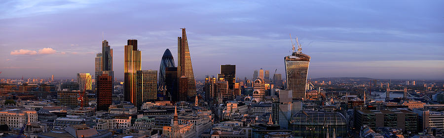 City Of London Panorama Photograph by John Lamb
