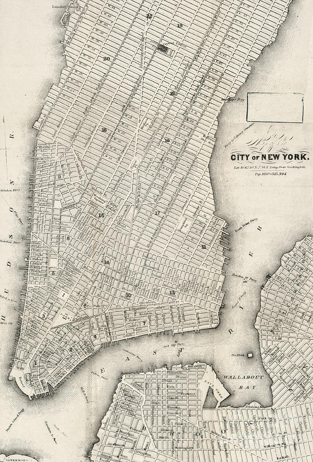 City Of New York Circ 1860 Photograph