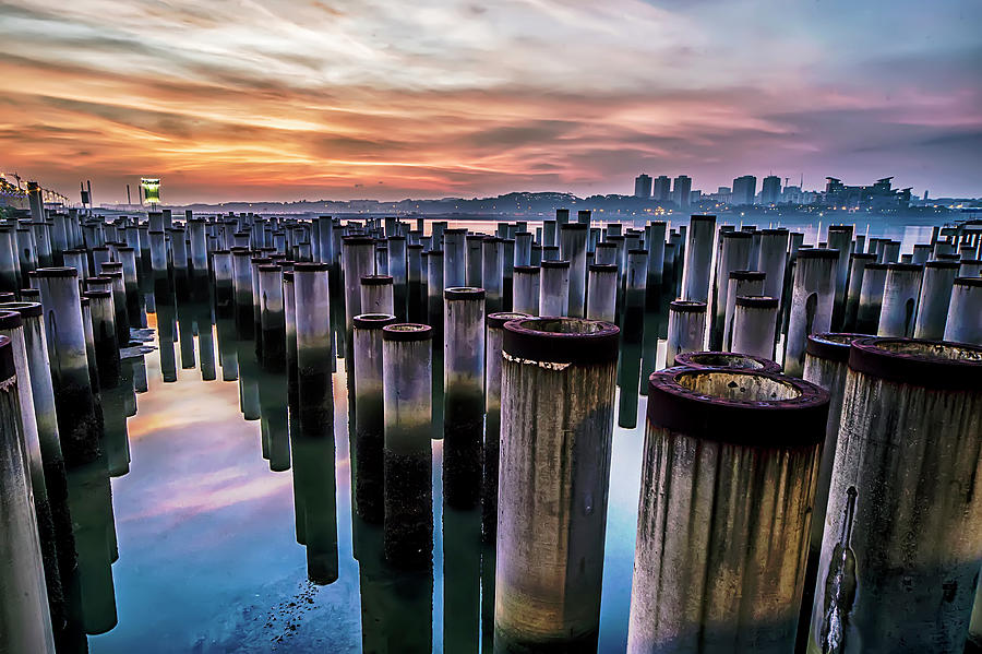 City Of Piling Photograph by Ideazs Photography