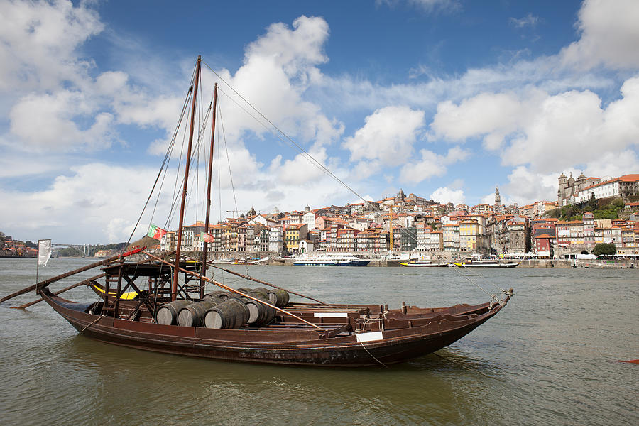 City of Porto River View in Portugal Photograph by Artur Bogacki