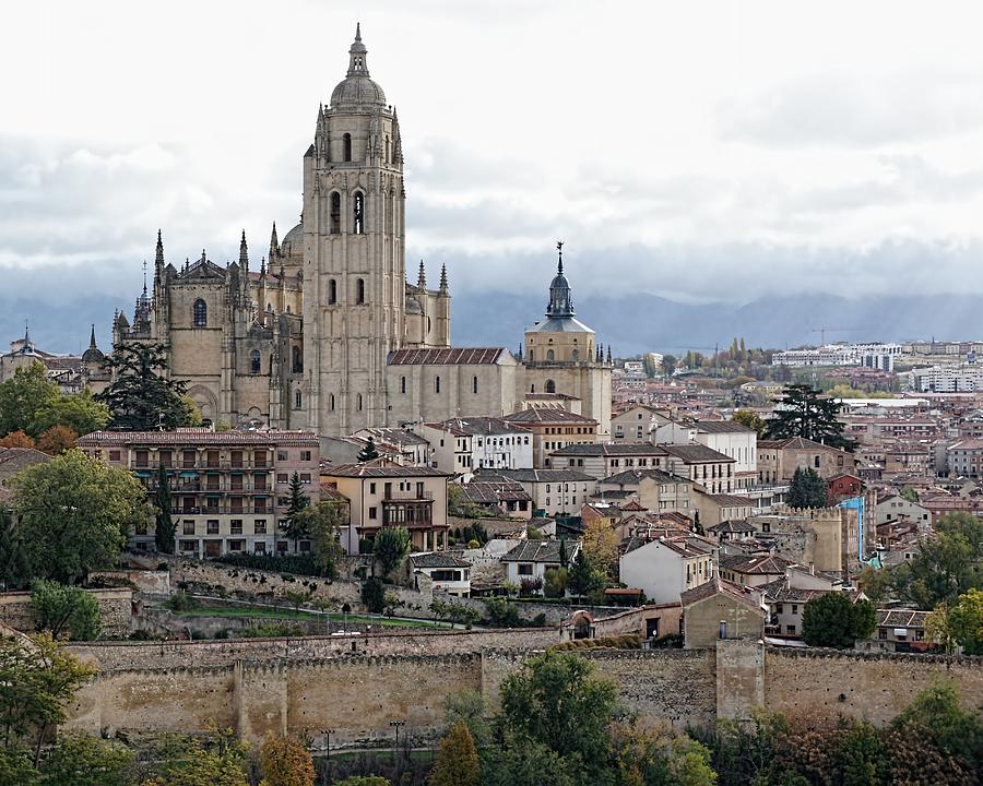 City of Segovia Photograph by Jenny Hudson