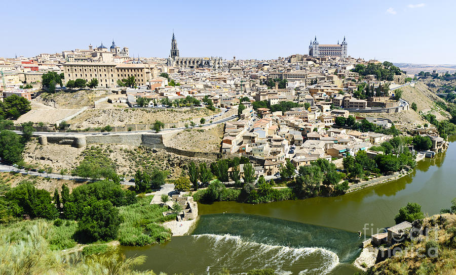 City of Toledo Spain Photograph by Oscar Gutierrez