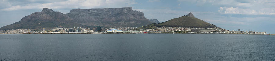 Architecture Photograph - City On The Coast, Robben Island, Table by Panoramic Images
