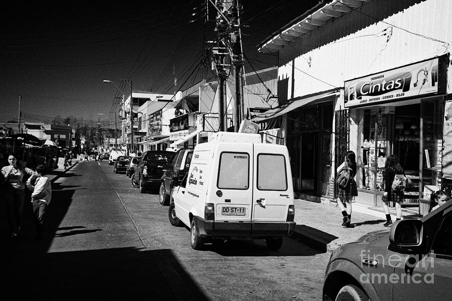 City Photograph - City Streets Constitucion Chile by Joe Fox