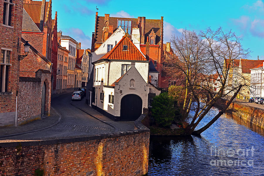 Roads of Bruges Photograph by Elvis Vaughn