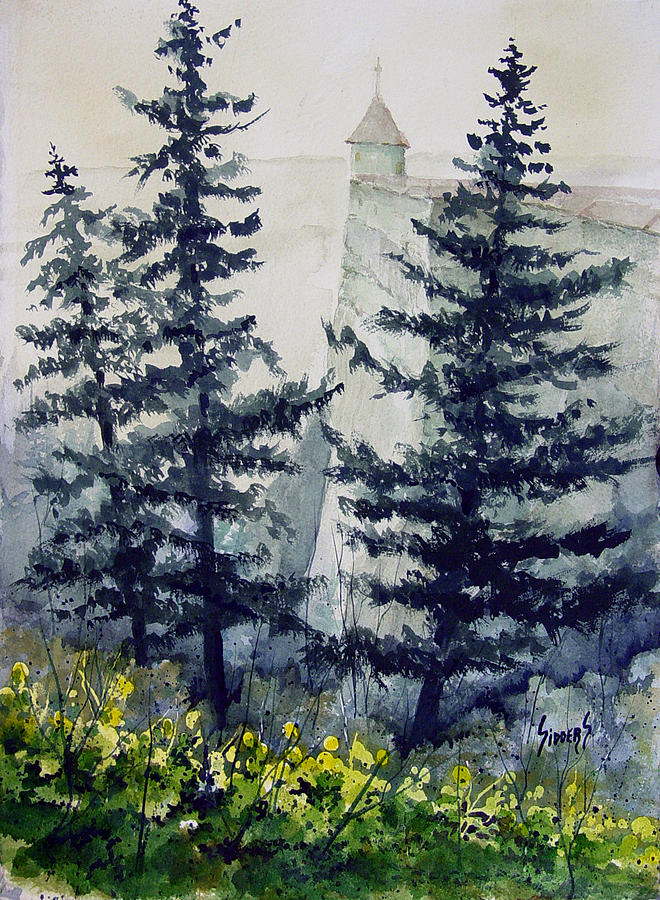 Tree Painting - City Wall by Sam Sidders