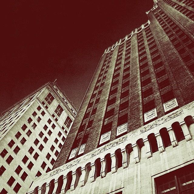 Architecture Photograph - #citylife #city #urban #skyscraper by Artondra Hall