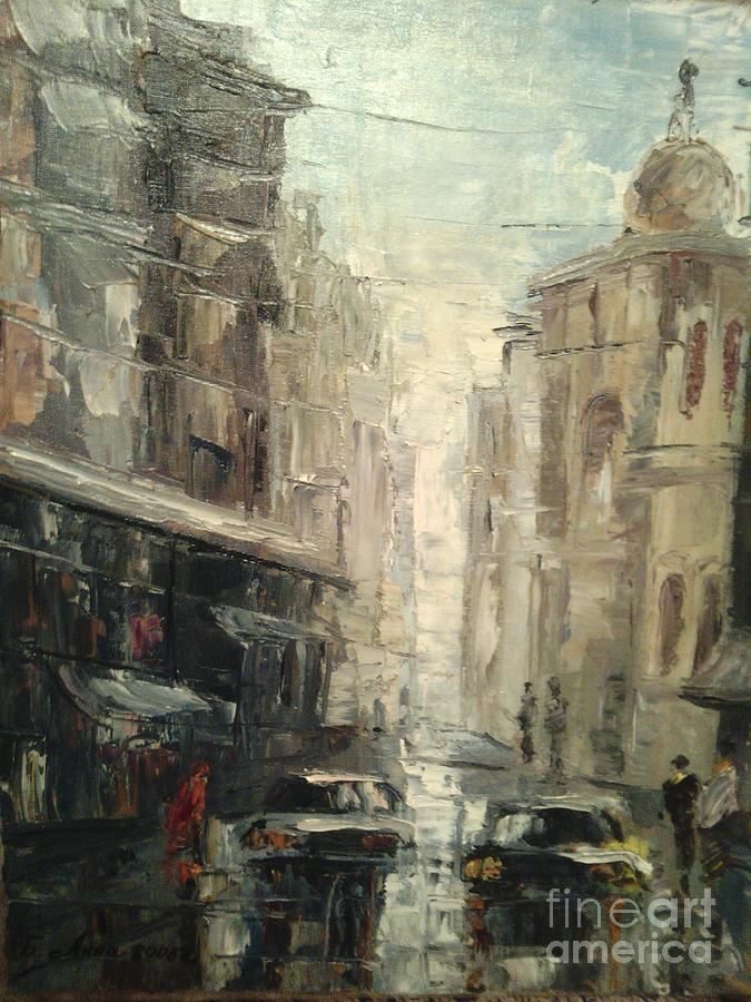 Cityscape Painting by Anahit Barseghyan
