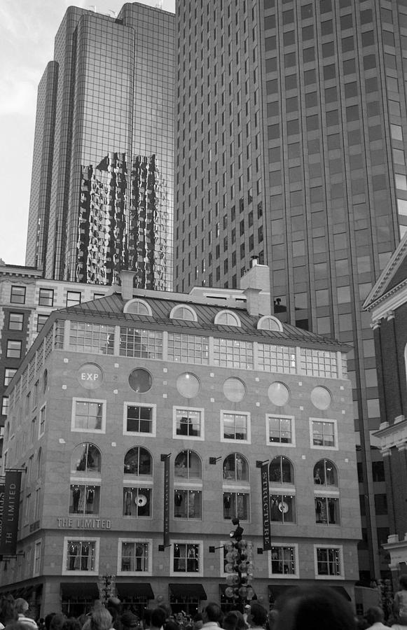 Cityscape Boston Photograph by John Schneider