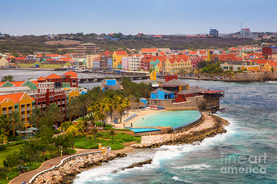 Cityscape Curacao by Day Photograph by Rene Triay FineArt Photos