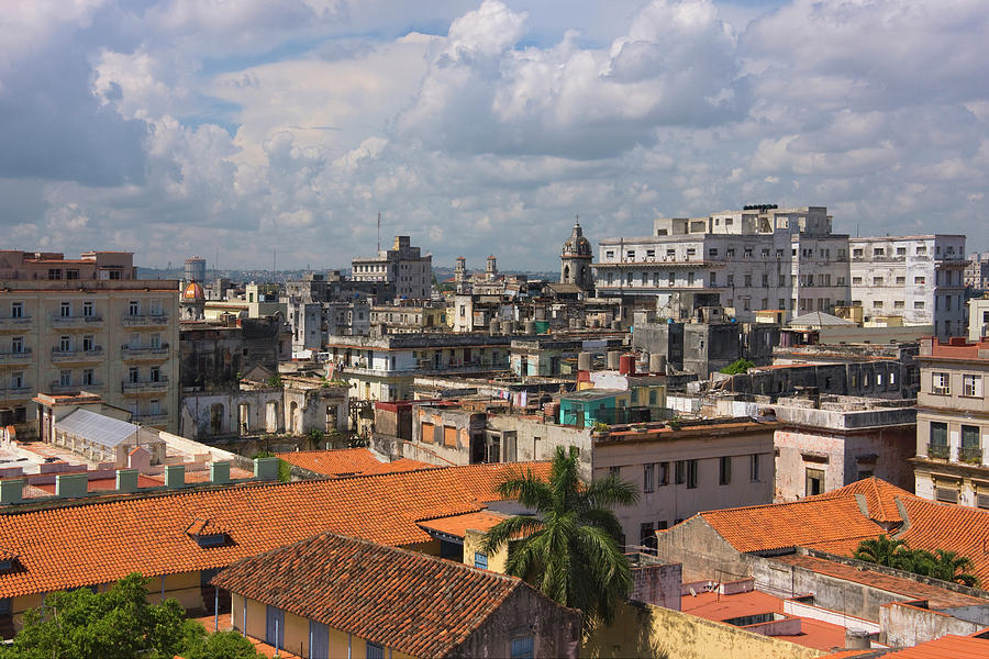 Cityscape, Havana, Unesco World Photograph by Keren Su - Fine Art America