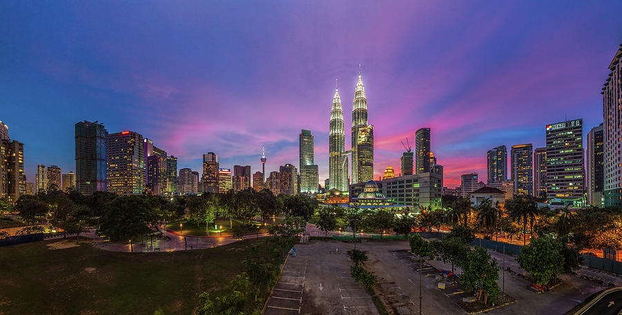 Cityscape Kuala Lumpur During A Photograph by Hafidzabdulkadir Photography