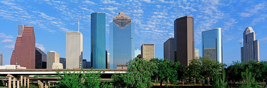 Cityscape Of A Texas City Photograph by Murat Taner