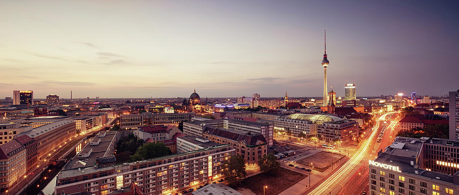 Cityscape Of Berlin Photograph by Spreephoto.de