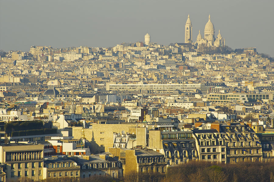 Architecture Photograph - Cityscape Of Paris Paris, France by Ingrid Rasmussen