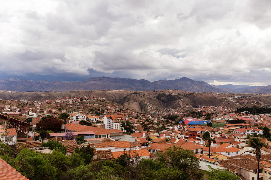 Cityscape Of Sucre, Bolivia Photograph by Graham Lucas Commons