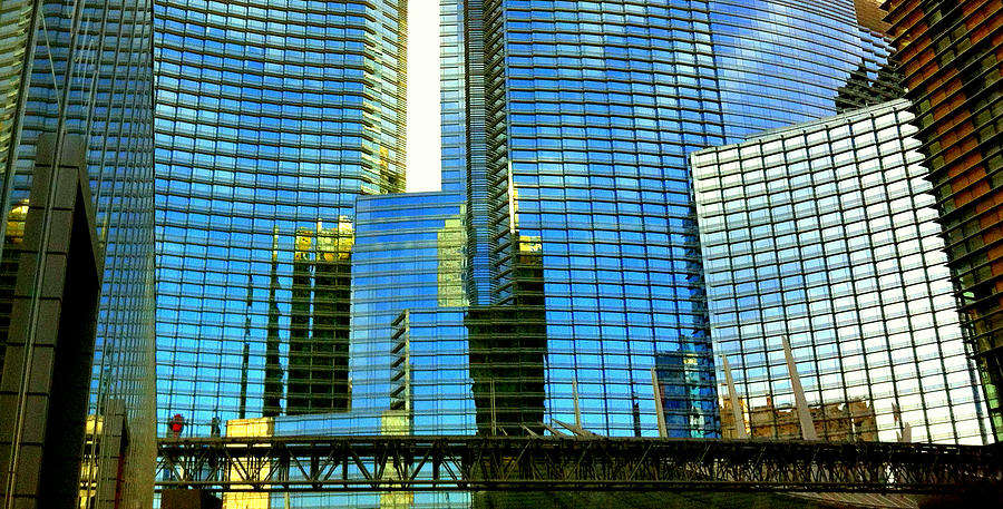 CityScape Reflect Photograph by Donna Spadola