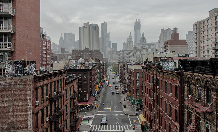 Cityscape With Street Photograph by Photo By Paul Mcgeiver