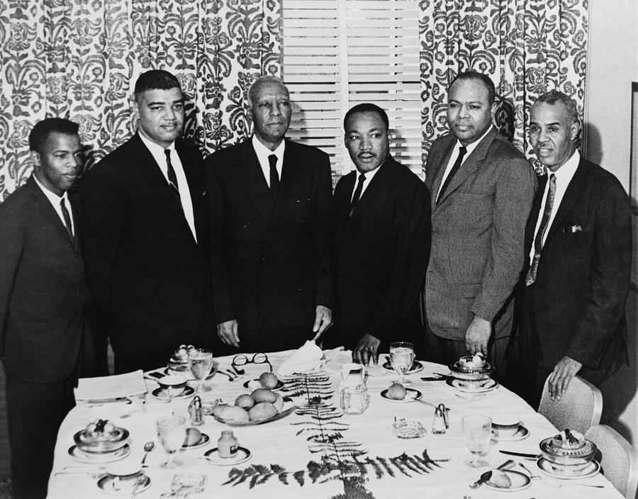 Civil Rights Leaders, 1963 Photograph by Granger
