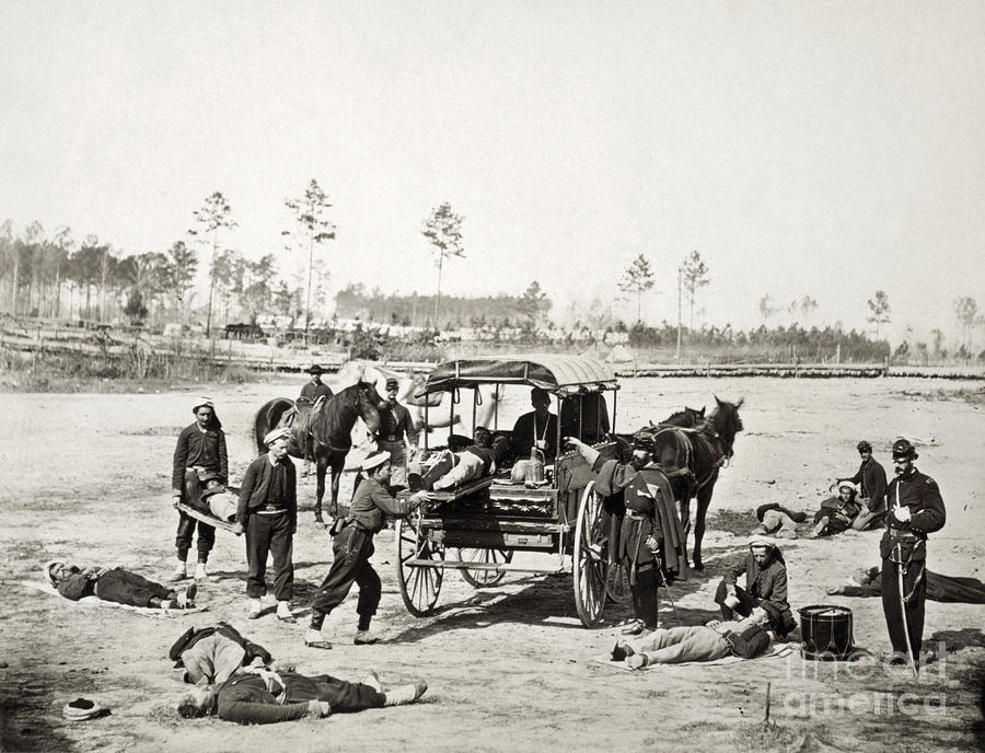 Civil War: Ambulance, 1864 by Granger