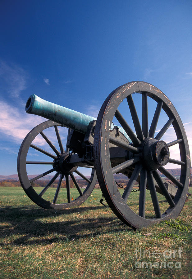 Civil War Photograph - Civil War Cannon by Mark Newman