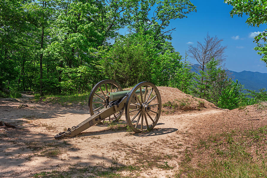 Civil War Cannon Photograph by Mary Almond