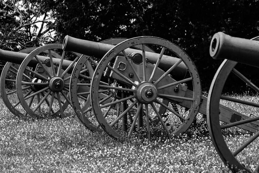 Civil War Cannons Photograph by David Lester - Fine Art America