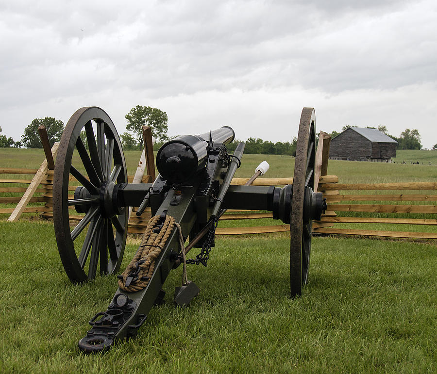 Civil War Canon 4 Photograph by David Lester