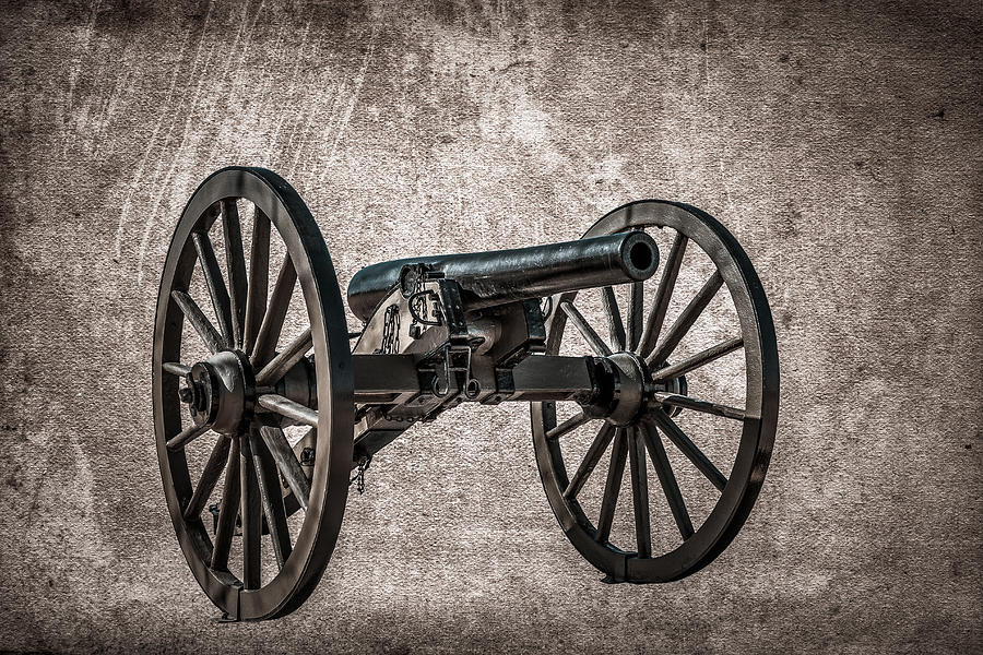 Civil War Canon Photograph by Doug Long