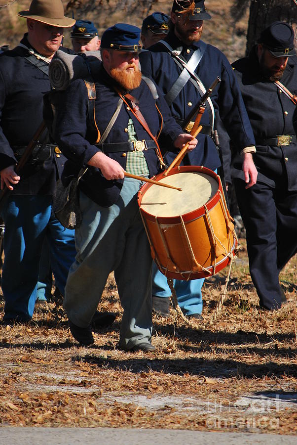 Civil War Drummer 1 Photograph by Jocelyn Stephenson