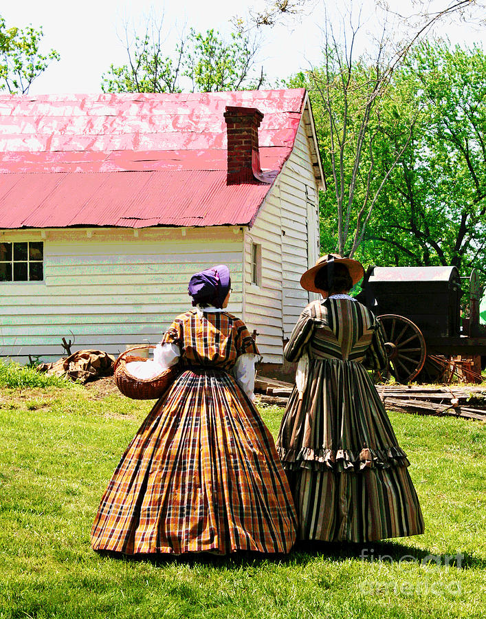 Civil War Ladies Photograph by Larry Oskin