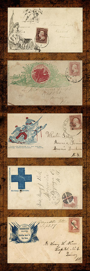 Civil War Letters 5 Photograph by Andrew Fare