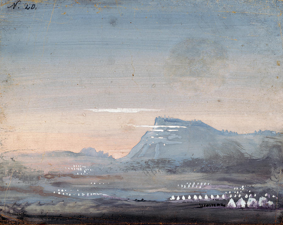 Civil War Lookout Mountain Painting by Granger