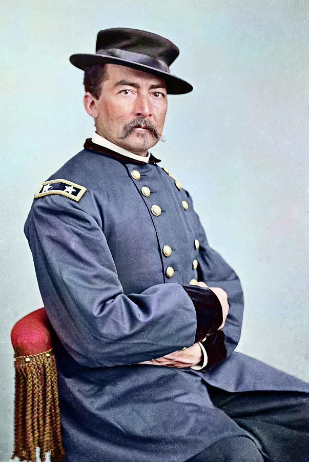 Civil War Portrait Of General Philip Photograph by Stocktrek Images