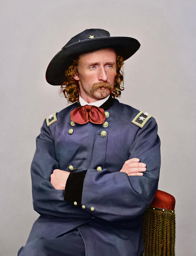 Civil War Portrait Of Major General Photograph by Stocktrek Images