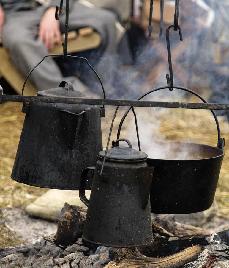 Civil War Pots Photograph by David Lester - Fine Art America