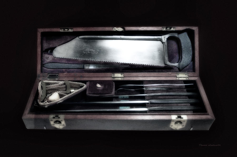Civil War Surgical Kit Photograph by Thomas Woolworth