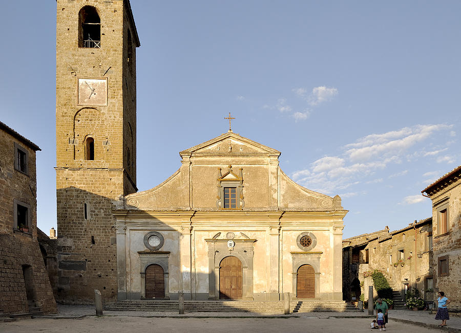 Civita di Bagnoregio Square Photograph by Alexander Senckowski - Fine ...