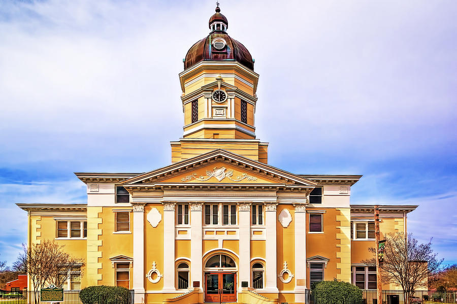 Claiborne County Courthouse Photograph by Maria Coulson Fine Art America