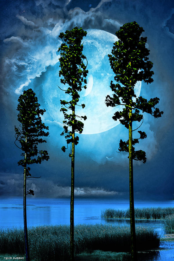 Clair de Lune Painting by Tyler Robbins